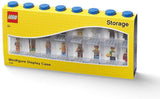 Room Copenhagen 40660005 Lego Minifigure Display Case 16, 8 Stud, Bright Blue