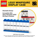 Room Copenhagen 40660005 Lego Minifigure Display Case 16, 8 Stud, Bright Blue