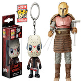 Keychain: Horror - Jason Voorhees Toy Figure+ The Black Series The Armorer Toy 6-Inch Scale The Mandalorian Collectible Action Figure, Pack of 2
