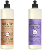Liquid Dish Soap, Cruelty Free Formula, 1 Pack Geranium, 1 Pack Lilac 16 OZ each