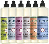 Liquid Dish Soap, 1 Pack Lemon Verbena, 1 Pack Snowdrop, 1 Pack Peony, 1 Pack Lavender, 1 Pack Geranium, 1 Pack Bluebell, 16 OZ each