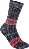 Lian LifeStyle Premium Men's 5 Pairs Cotton Crew Socks Size 6-9