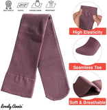 Lovely Annie Incredible Women's Thigh High Cotton Boot Socks L1888 Size 5-11