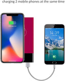 Lian LifeStyle Exceptional Portable Phone Charger w/Dual USB Output - 10000 mAh Ultra High Capacity Power Bank, High-Speed Charging for iPhone, iPad, Samsung & Other Cell Phones - WP16(Gold)