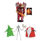 The Nightmare Before Christmas Deluxe Lighted Action Figure Box Set + Toys DC Multiverse Azrael: Batman Curse of The White Knight #1 7" Action Figure, Pack of 2