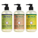 Liquid Hand Soap, 1 Pack Lemon Verbena, 1 Pack Geranium, 1 Pack Honey Suckle, 12.5 OZ each