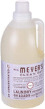 Mrs. Meyer's Clean Day Liquid Laundry Detergent, Cruelty Free and Biodegradable Formula, Lavender Scent, 64 oz