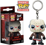 Keychain: Horror - Jason Voorhees Toy Figure+ I Love Lucy - Factory Lucy Collectible Figure, Pack of 2