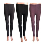 Lian LifeStyle Ultra Comfy Spandex Leggings for Women 3 Pair's | Teen & Juniors leggings - Breathable & Lightweight | Stretchy & Cool Active Wear: Workout Tights, Yoga Pants, Running Leggings | Perfect as Daily Basics, Color (Coffee,Black,Wine)