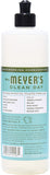 Mrs. Meyer's Clean Day Liquid Dish Soap, Cruelty Free and Non-Toxic, Basil Scent, 16 oz- Pack of 6