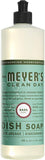 Mrs. Meyer’s Clean Day Liquid Dish Soap, 16 oz, Lemon Verbena, Basil, Honeysuckle (Variety Pack)