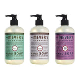 Liquid Hand Soap, 1 Pack Basil, 1 Pack Lavender, 1 Pack Plumberry, 12.5 OZ each