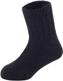 Children's Durable, Stretchable, Thick & Warm Wool Crew Socks. Perfect as Winter Snow Sock and All Seasons FS01, 5 Pair, Size 4Y-6Y, Black, Navy, DarkGrey, Wine, Grey