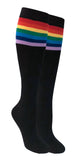 Women's 2 Pairs Truly Beautiful Comfortable Durable Soft Cable-Knitted Knee-High Socks LSR452-2P One Size(Random)