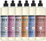 Liquid Dish Soap, 1 Pack Snowdrop, 1 Pack Peony, 1 Pack Lavender, 1 Pack Geranium, 1 Pack Bluebell, 1 Pack Rosemary, 16 OZ each