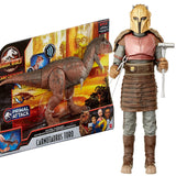 Control ‘N Conquer Large Dinosaur Figure with Authentic Detail + The Black Series The Armorer Toy 6-Inch Scale The Mandalorian Collectible Action Figure, Pack of 2
