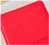 Lian LifeStyle Mini Smiley Diary Notebook Journal 75 x 125mm (Red)