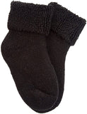 Lian LifeStyle Boy's 6 Pairs Extra Thick Wool Socks Crew Plain Color LK01 (0Y-5Y)