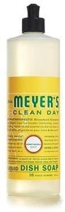 Mrs Meyers 17423 16 Oz Honeysuckle Liquid Dish Soap