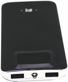 Lian LifeStyle Exceptional Portable Phone Charger w/Dual USB Output - 20000 mAh Ultra High Capacity Power Bank, High-Speed Charging for iPhone, iPad, Samsung & Other Cell Phones - Y10 Black