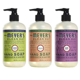 Liquid Hand Soap, 1 Pack Lemon Verbena, 1 Pack Geranium, 1 Pack Plumberry, 12.5 OZ each