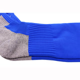 Lovely Annie Boy's 1 Pair Knee High Sports Socks | Lighweight & Breathable Socks - Comfortable & Durable Size L MS1604001 (Blue w/ Green Strip)