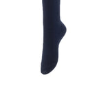 Lovely Annie Women's 5 Pairs Incredible Durable Super Soft Unique Over Knee High Thigh High Cotton Socks Size 6-9 A1022(Navy)