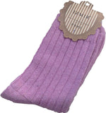 Lovely Annie Women's 2 Pairs Thick Wool Socks Stripped Casual Size 7-9