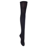 Lian LifeStyle Women's 2 Pairs Adorable Thigh High Cotton Socks LLS1025 Size 6-9