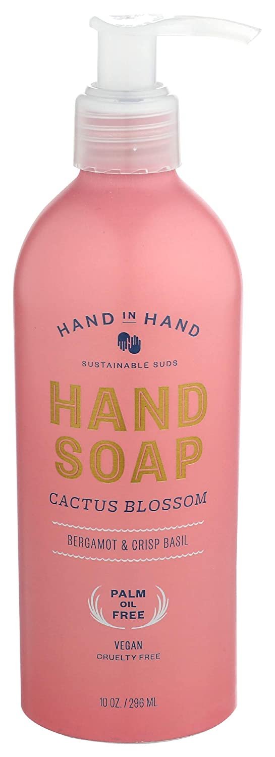 Bergamot & Crisp Basil Cactus Blossom Hand Soap, 10 OZ Pack of 5