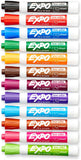 EXPO Low Odor Dry Erase Markers, Chisel Tip, Assorted, 16 Count