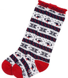 Lian LifeStyle Unisex Baby 1 Pair Non Slip Cotton Socks 1Y-3Y Multiple Color