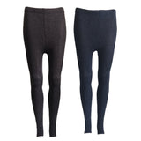 Lian LifeStyle Ultra Comfy Spandex Leggings for Women 2 Pair's | Teen & Juniors leggings - Breathable & Lightweight | Stretchy & Cool Active Wear: Workout Tights, Yoga Pants, Running Leggings | Perfect as Daily Basics, Color (Coffee,Navy)