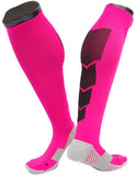 Lian LifeStyle Big Girl's 1 Pair Football Soccer Socks Sport Tube Socks L/XL XL0032