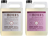 Liquid Dish Soap Refill, 1 Pack Lanvender, 1 Pack Peony, 48 OZ each
