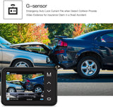 Lian LifeStyle Latest Technology HD Dash Camera Trusted Quality Car Accessories: Security Camera Front & Rear with Night Vision for Safety SD LY1000