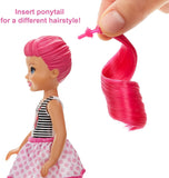 Barbie Color Reveal Chelsea Doll with 6 Surprises: 4 Mystery Bags Contain Surprise Hair Piece, Skirt, Shoes & Accessory; Water Reveals Doll’s Look & Color Change on Bodice [Styles May Vary]