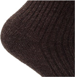 Lian LifeStyle Ultralight Men's 5 Pairs Breathable Wool Crew Socks Size 6-9