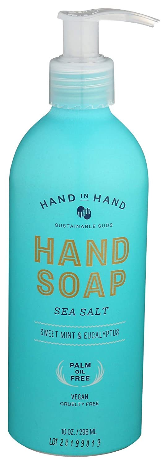 Soap Hand Sea Salt, 10 Ounce Pack of 6