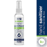 M.D. Science Premium Alcohol Free Hand Sanitizer with Benzalkonium Chloride, Tea Tree Oil and Aloe Vera, 3 fl Oz. (Pack of 4)