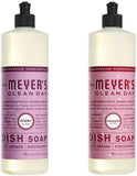 Liquid Dish Soap, Cruelty Free Formula, 1 Pack Peony, 1 Pack Peppermint, 16 OZ each