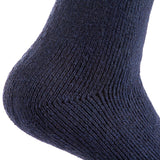 1 Pair High Performance Men's Wool Socks, Breathable, Lightweight Moisture Wicking Crew Socks as Hiking and Running Socks One Size LK02(Blue)