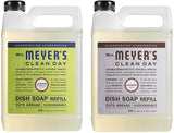 Liquid Dish Soap Refill, 1 Pack Lemon Verbena, 1 Pack Lanvender, 48 OZ each
