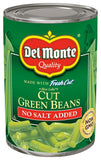 Del Monte Pull Top Can Fresh Cut Blue Lake Green Beans