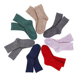 Lovely Annie Children's 6 Pairs Pack Wool Socks Random Color