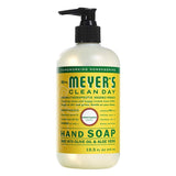 Mrs. Meyers Clean Day Liquid Hand Soap, 1 Pack Lavender, 1 Pack Basil, 1 Pack Geranium, 1 Pack Honey Suckle, 12.50 OZ each