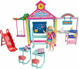 Barbie Club Chelsea Doll and School Playset, 6-Inch Blonde With Accessories