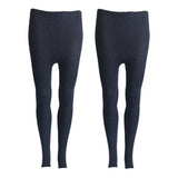 Lian LifeStyle Women's 2 Pairs Fashion Stretch Legging One Size
