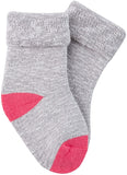 Lian LifeStyle Premium Children's 3 Pairs Cotton Crew Socks ZM03 Size 0Y-2Y G