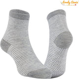 Lovely Annie Unisex Children 6 Pairs Pack Non-Skid Cotton Socks One Size